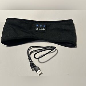 LC-dolida Black Bluetooth Headband